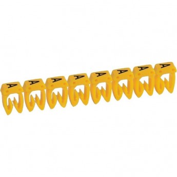 Маркер LEGRAND CAB 3 для кабеля 0,15-0,5 мм² заглавная буква A