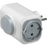 Многорозеточный блок LEGRAND 2 x 2К+3 серия Элиум 16 А блок из 2 розеток гориз. подключение выталкивание вилки белый 050665