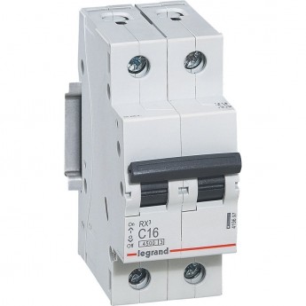 Автоматический выключатель LEGRAND RX3 4,5кА 40А 2П тип C белый