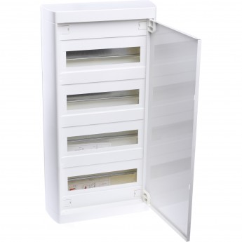 Накладной распределительный щит LEGRAND Nedbox с металлической дверью 4 рейки х 12 (+1) модулей