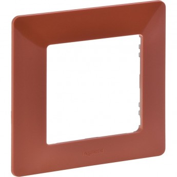 Рамка LEGRAND Valena LIFE "Терракота", 1-постовая универсальная, красный Рамка LEGRAND Valena LIFE "Терракота", 1-постовая универсальная, красный