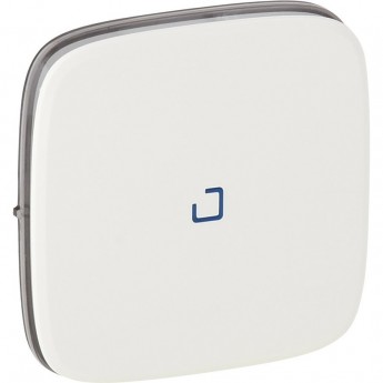 Лицевая панель LEGRAND Valena ALLURE для выключателя одноклавишного с подсветкой/индикацией белая Лицевая панель LEGRAND Valena ALLURE для выключателя одноклавишного с подсветкой/индикацией белая