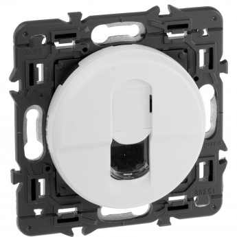 Розетка LEGRAND Celiane RJ45 UTP Cat. 6 белый