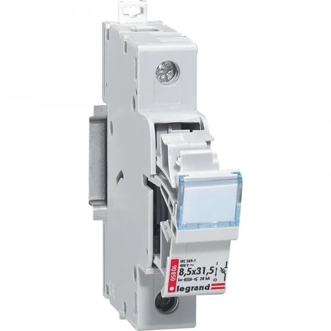 Держатель плавких вставок LEGRAND 1P 10x38 500В 05808