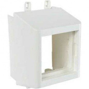 Суппорт LEGRAND Mosaic для кабель-канала 75х20 - на 2 модуля - белый