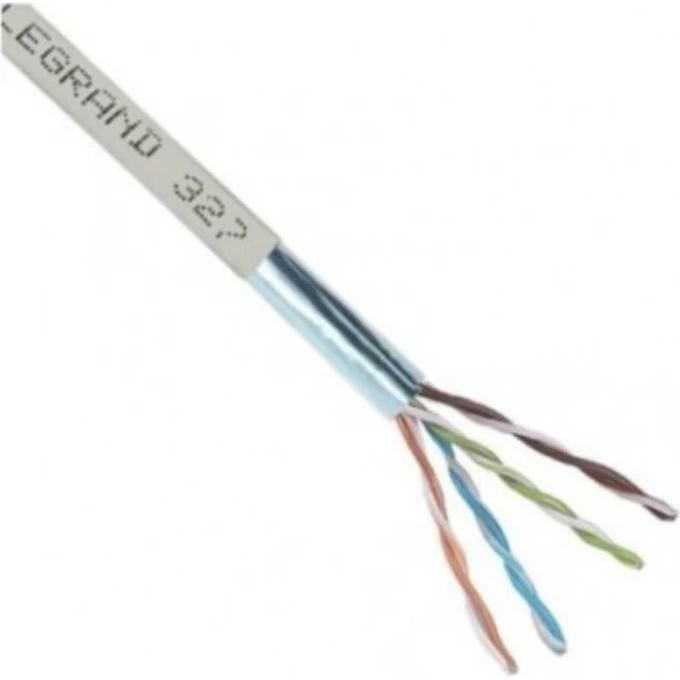 Кабель для локальных сетей LEGRAND категория 5е F/UTP 4 пары PVC 305 м 032753 Кабель для локальных сетей LEGRAND категория 5е F/UTP 4 пары PVC 305 м 032753