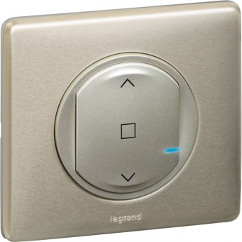 Умный выключатель рольставней LEGRAND Celiane with NETATMO 500 ВА 230В, титан