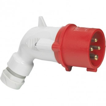 Вилка LEGRAND моб.угл. 16А 3К+Н+З 380В IP44 Вилка LEGRAND моб.угл. 16А 3К+Н+З 380В IP44