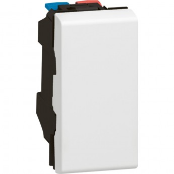 Выключатель LEGRAND Mosaic 10А 1 модуль, белый Выключатель LEGRAND Mosaic 10А 1 модуль, белый